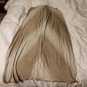 Floor length skirt